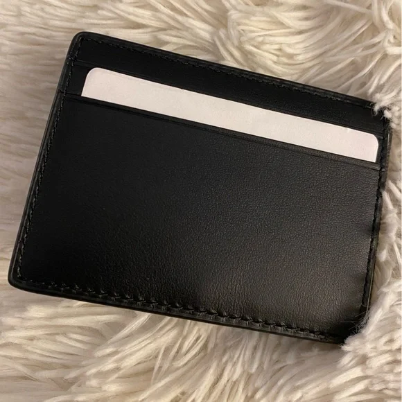 Coach Black Monogram Bifold Wallet - Picture 5 of 6